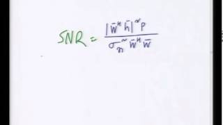 Mod-01 Lec-06 Multi-antenna Maximal Ratio Combiner