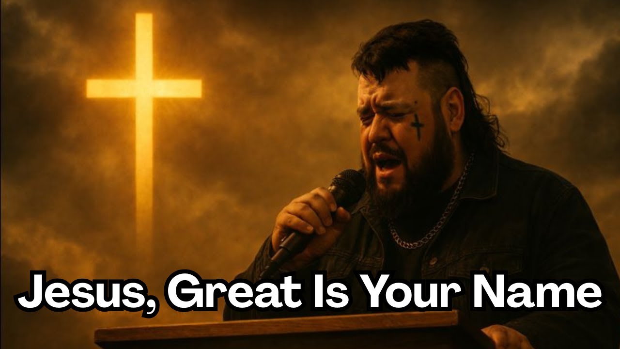 Jelly Roll Style – Jesus, Great Is Your Name | Powerful Gospel Country [With Lyrics]