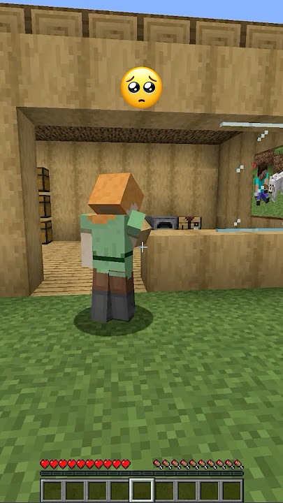 The Sad Journey of Losing Friends Emoji Reaction #minecraft #shorts #meme