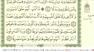 سعود الشريم سورة الكهف كاملة مكتوبة