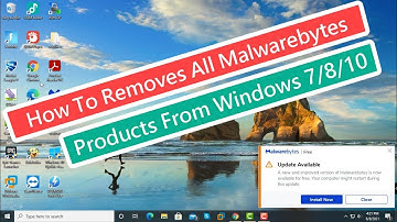 How To Removes All Malwarebytes Products From Windows 7/8/10