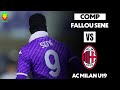 Fallou sene vs ac milan u19  2 buts 1 assist