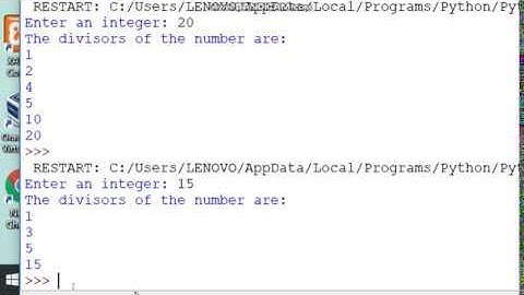 Generate all divisor of an integer in python(in-Hindi)