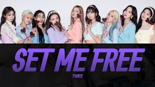 TWICE "SET ME FREE" Lyrics Video | KPOPWorld Music