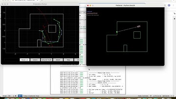 Bayes Filter Localization -  Run 2 Simulation