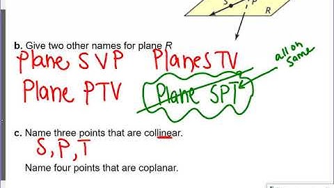 Geometry Lesson 1 1 and 1 2 Video