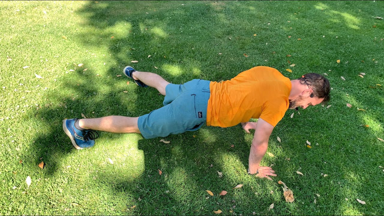 Hand Planks w/Alt Step Outs - YouTube