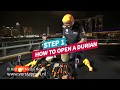 Max verstappen  daniel ricciardo  the durian fruit challenge singapore