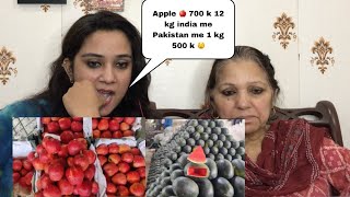 Apple 🍎 70 Rupees kg in india 🇮🇳 vs 500 Rupees kg in Pakistan || Fruits rates in india vs Pakistan