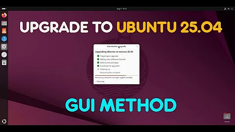 Upgrade from ubuntu 24.10 to ubuntu 25.04 via Software Updater