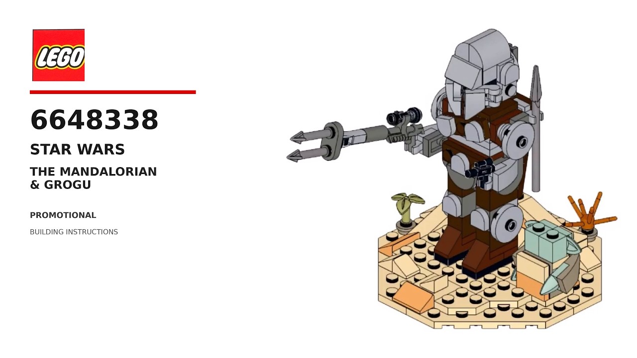 LEGO 6648338 Star Wars - The Mandalorian and Grogu - Promotional building instructions