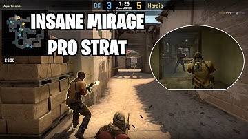 Heroic SMART B Split Tactic on Mirage (CS:GO Strategy Breakdown)