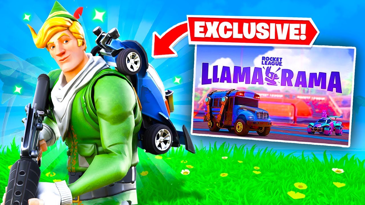 NEW* EXCLUSIVE Rocket League x Fortnite Skins! - YouTube