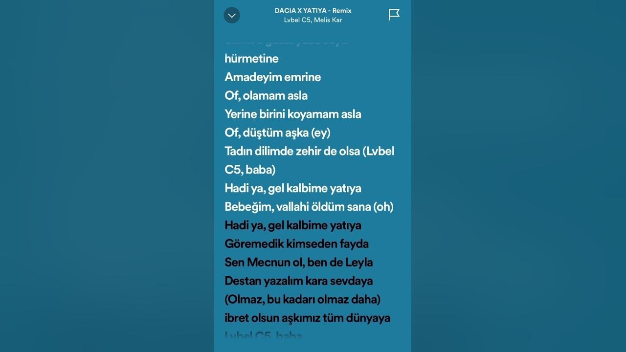 LVBEL C5, MELİS KAR ‘DACIA X YATIYA’ REMIX SPEED UP ✨#lvbelc5 #meliskar #dacia #yatıya #speedup