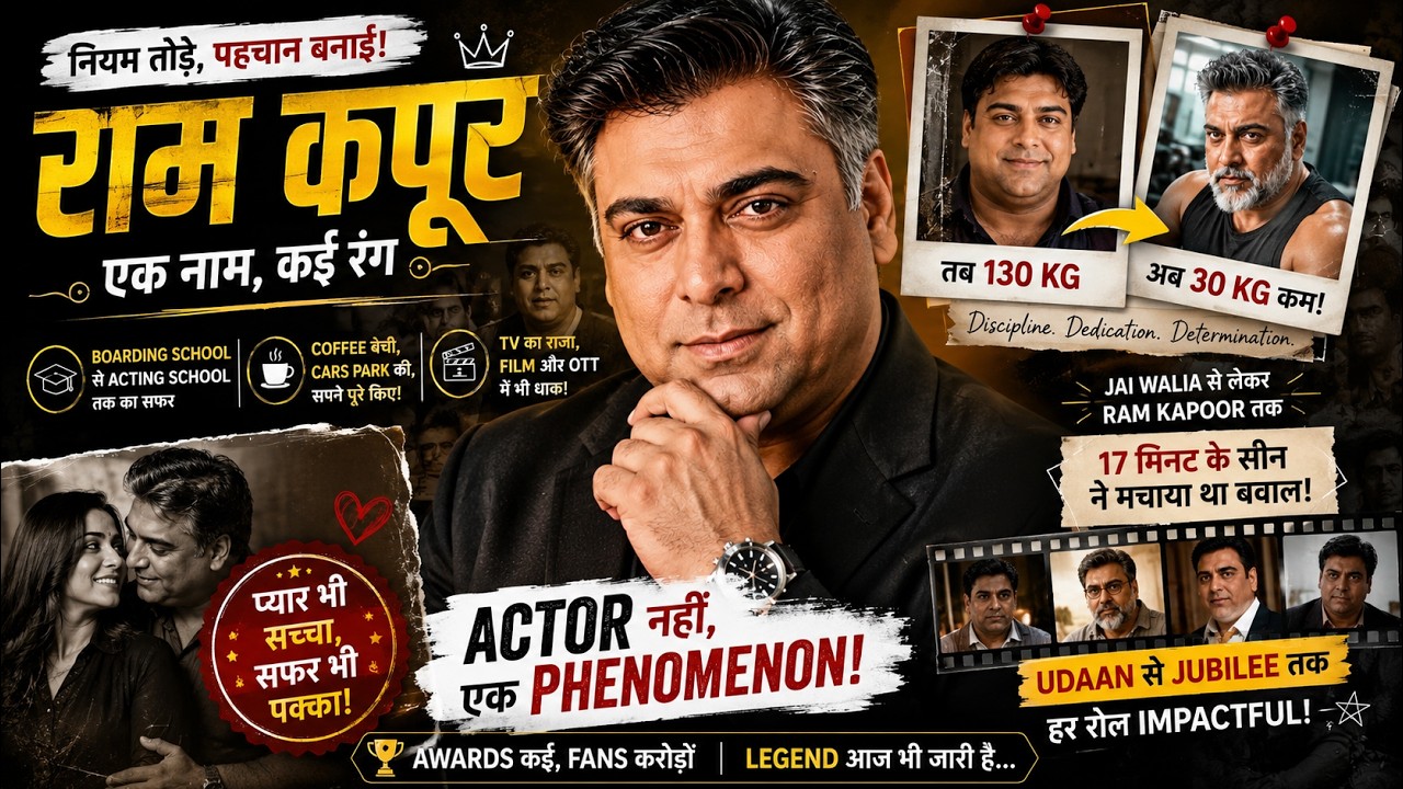 Ram Kapoor Biography: 130 KG से Weight Loss, Love Story, Career & Controversy | राम कपूर की कहानी