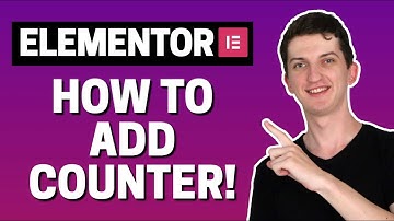 How To Add Counter In Elementor