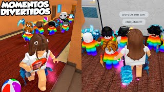 MURDER MISTERY siendo ENANO gratis (MOMENTOS DIVERTIDOS) Arcoiris Plushie Roblox