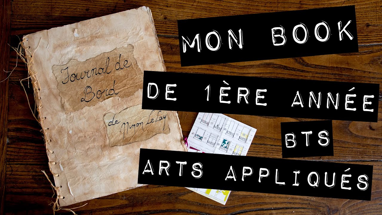 Mon book de 1ère année en BTS Arts Appliqués : l'exemple à ne pas