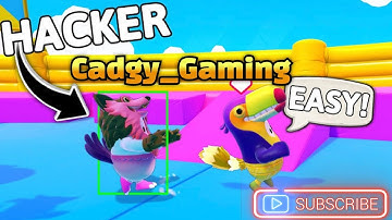 I BEAT A HACKER IN FALL GUYS 