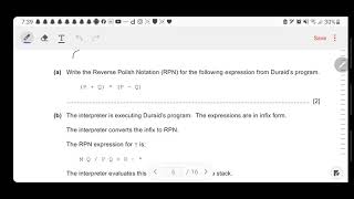 RPN - reverse polish notation