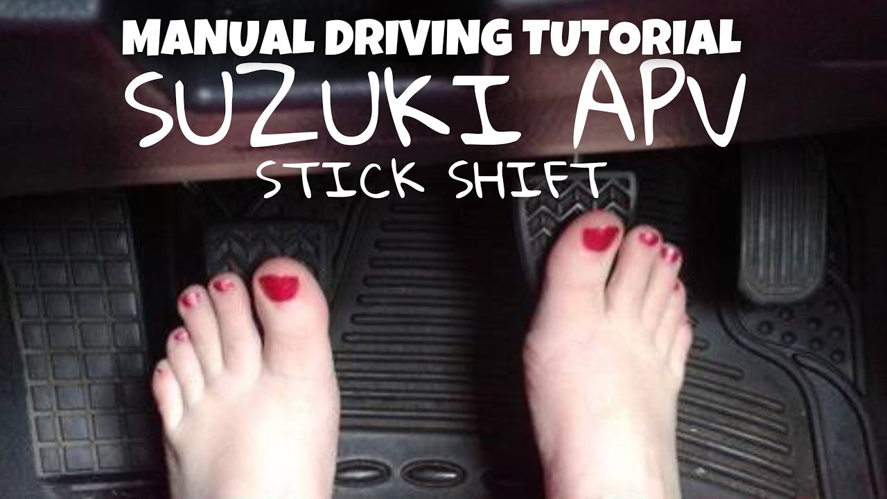 MANUAL DRIVING BAREFOOT TUTORIAL - Gear shifting | Uphill - YouTube