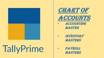 chart of accounts in tally prime | tally prime in hindi | tally prime tutorial #tallyprime