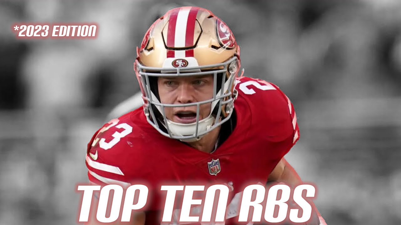 Ranking The Top Ten Running Backs In The NFL *2023 Edition* YouTube