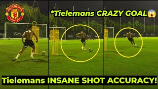 Youri Tielemans CRAZY GOAL in personal SHOOTING training SHOCKS United fans,LOOK AT THIS...