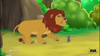 Le lion,  la souris et l'ours (tantara angano navadika teny gasy)