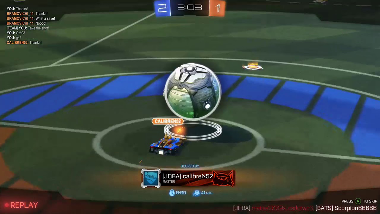 Lobbed Rockets Rocket league lobbed goal - YouTube