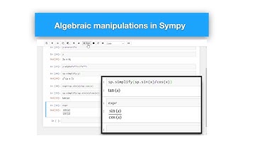 Algebraic Manipulations in Python