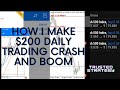 How to trade crash and boom successfully without loss.Crash and boom strategy, Best strategy forex.