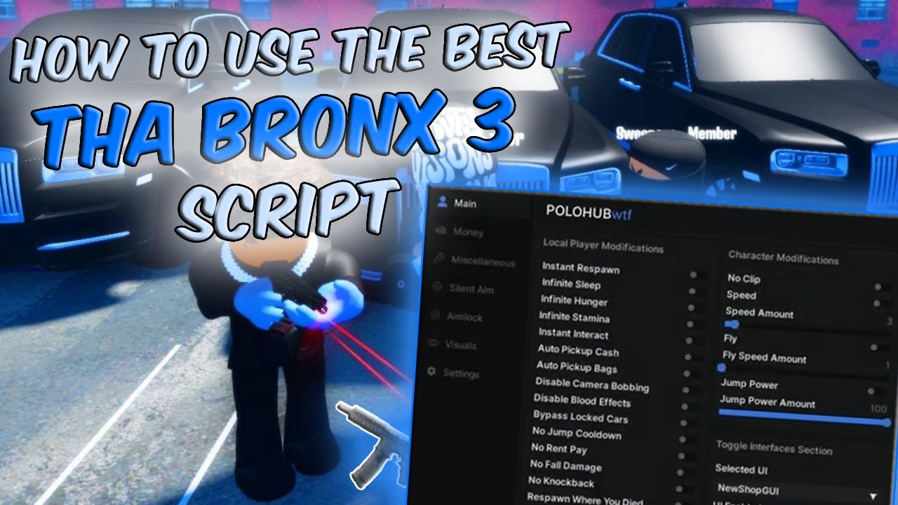 [OP] How to Use the BEST Tha Bronx 3 SCRIPT (INFINITE MONEY, GUN DUPE ...