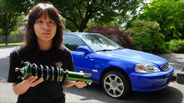 i installed coilovers...