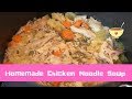 Chicken Noodle Soup using a whole Chicken! | COOK WITH ME