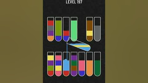 Water Sort Puzzle Level 197 | Level 197