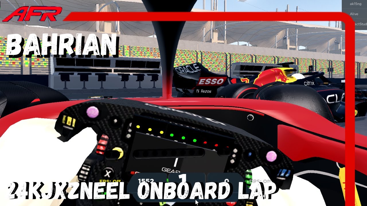 F1 2022 Bahrain | 24kJxzneel Onboard |  Adrenaline Formula Racing