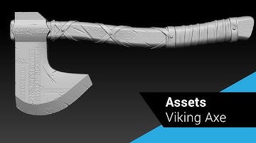 [CreativBlok] Viking Axe - Sculpt