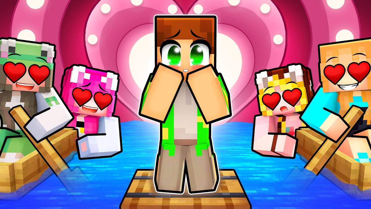 Sunt BLOCAT in TUNELUL *IUBIRII* pe Minecraft...