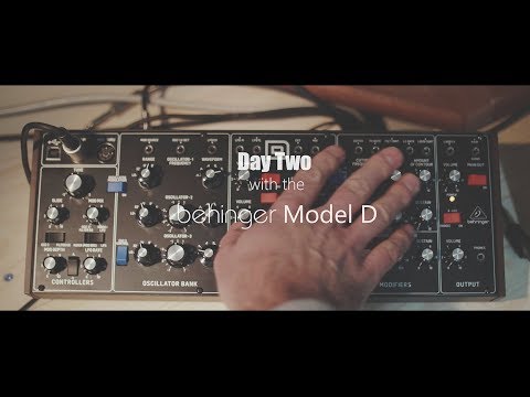 Behringer Model D - Day Two