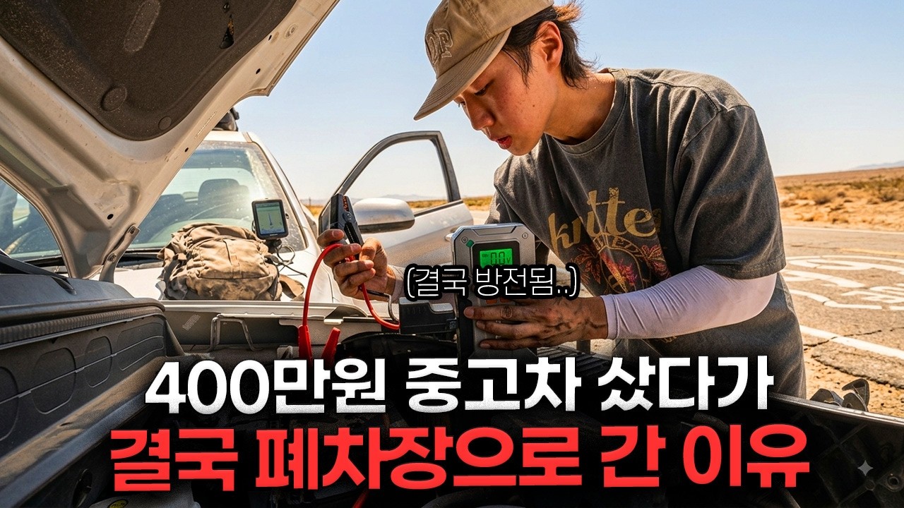 미국인들이 차가 고장나면 폐차장으로 가는 이유(feat. 미국에서 돈 버는 법)