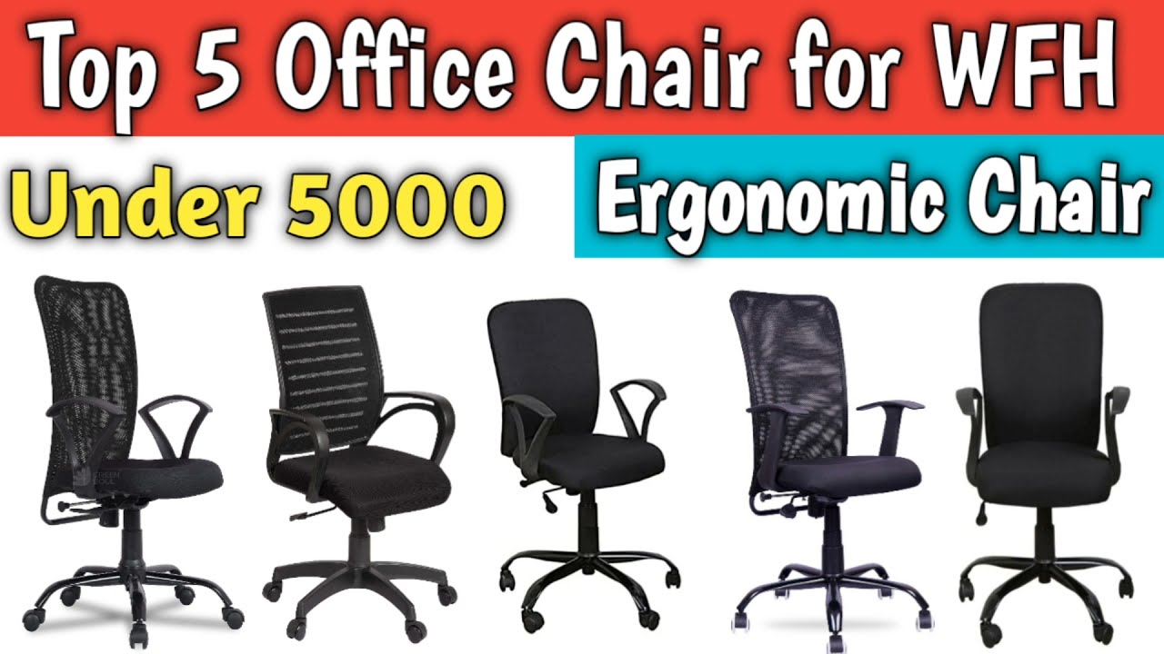 Ergonomic Chair India under 5000 Best office chair Amazon India