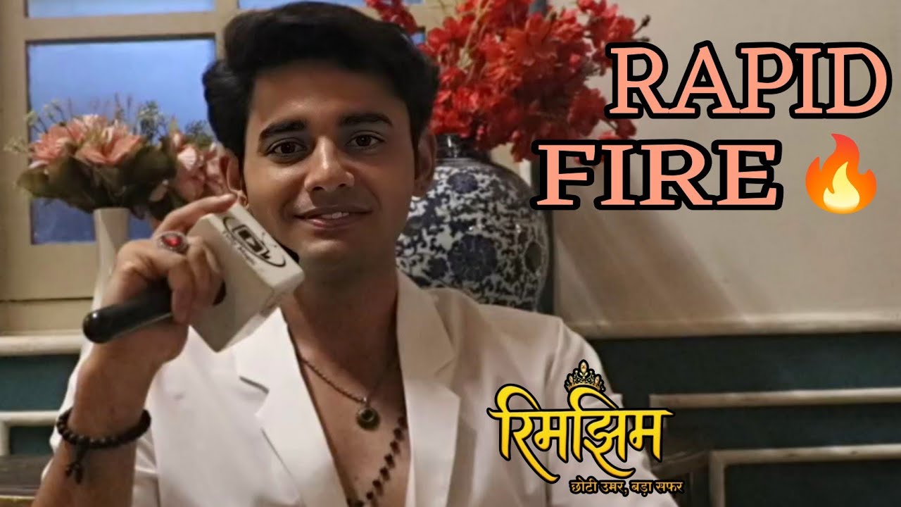 Sameer AKA Himanshu Playing Rapid Fir With Telly Magic | Rimjhim | Dangal Tv 