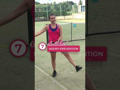 7 shoulders’ INJURY-PREVENTION exercises for tennis players 💪 #shorts