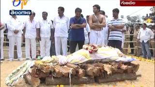 Last Rituals of Devineni Nehru Completed | @ Guanadala | Vijayawada
