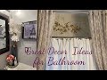 SMALL GLAM BATHROOM TOUR 2020 / Decorating my Bathroom With Me / Bathroom Makeover and Ideas