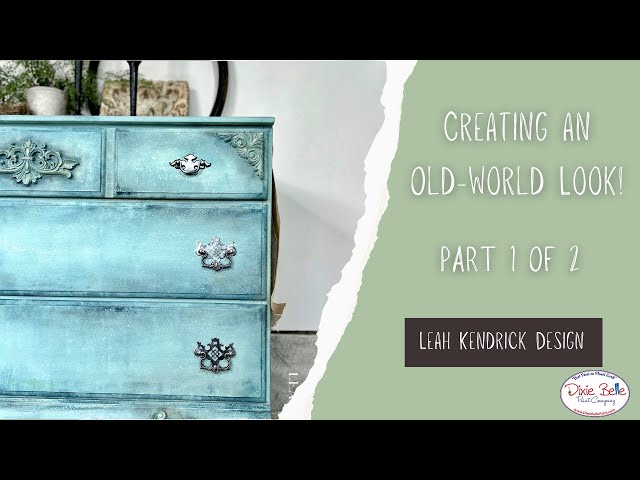 Create This Flawless Black Painted Furniture Using Mineral Chalk Paint 