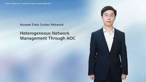 Test It, Believe It Series for Data Center Networks ― Heterogeneous Network Management Through