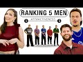 Ranking 5 Guys on Attractiveness | 5 Girls VS 5 Guys image