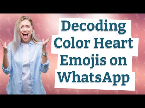 What Do Different Color Heart Emojis On Whatsapp Mean